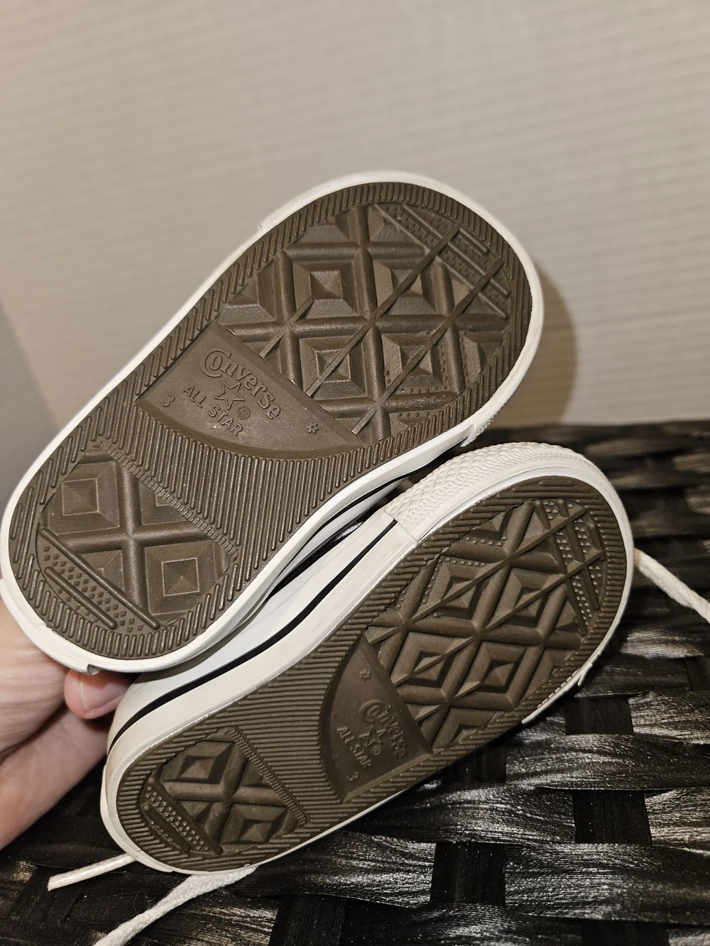 Converse Kids Black and White High-Top Sneakers